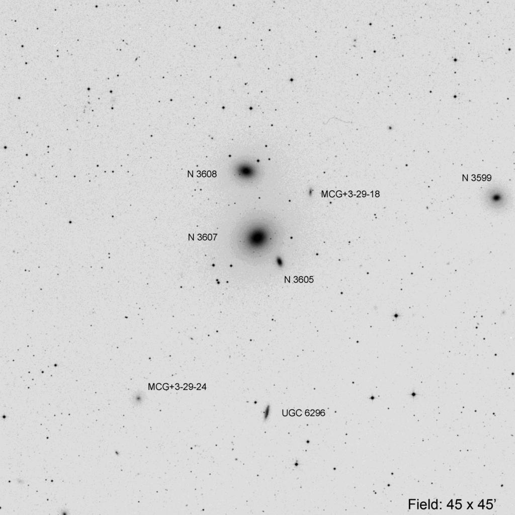 GC 3607 (Leo) RA Dec Mag1 # of galaxies 11 16 54.