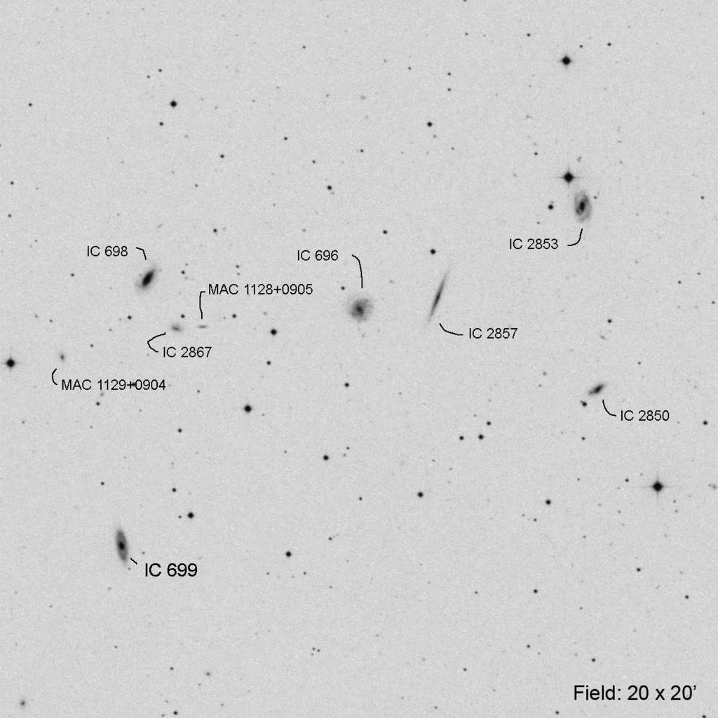 IC 696 (Leo) RA Dec Mag1 # of galaxies 11 28 39.