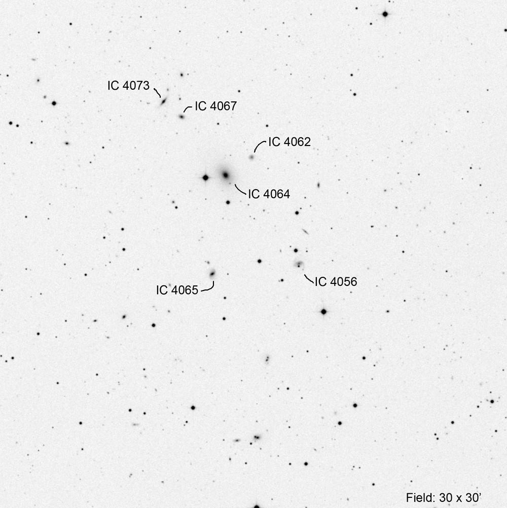 IC 4064 (Canes Venatici) Other ID RA Dec Mag1 # of galaxies AWM 6 13 01