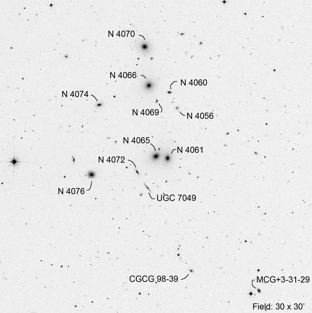 GC 4065 (Coma Berenices) RA Dec Mag1 # of galaxies 12 04 06.