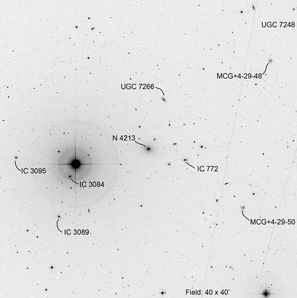 GC 4213 (Coma Berenices) Other ID RA Dec Mag1 # of galaxies AWM 2 12 15