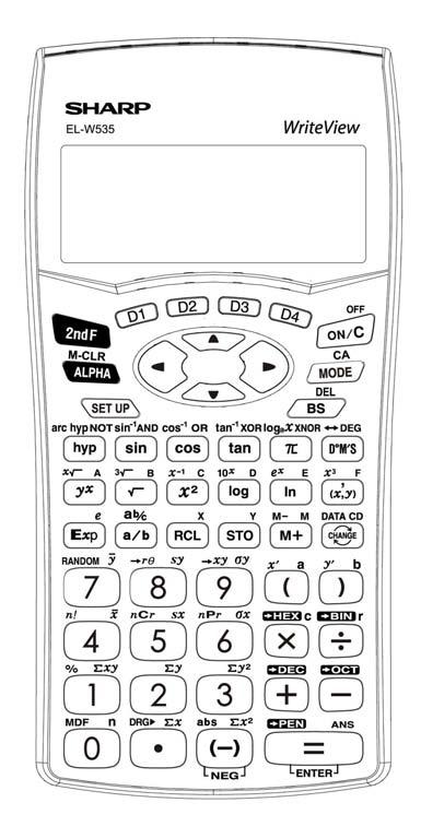 EL-W535B Calculator Teaching
