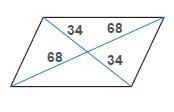 Chapter 7 1. State which theorem you can use to show that the quadrilateral is a parallelogram.