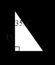 19. Determine which of the following is true. A. sin 44 sin 6. Solve the following right triangle. The right angle is at sec 65 sec 45 tan 6 tan 41 cos 4 cos 9 0.
