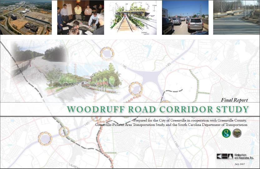 Introduction Woodruff Road is the main road to and through the commercial area in Greenville, South Carolina.