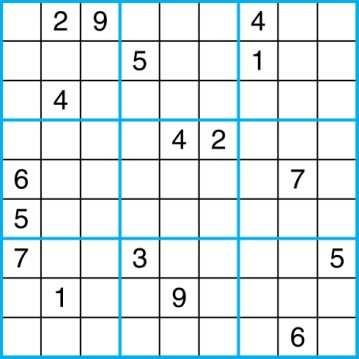 Sudoku! A Sudoku puzzle is represented by a 9 9 grid made up of nine 3 3subgrids, known as blocks.