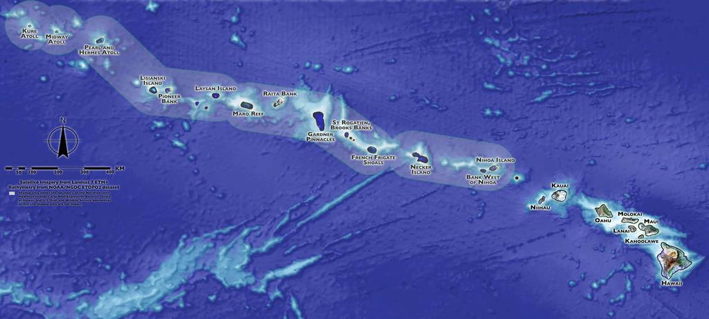 Opportunity to advance ecosystem science The Northwestern Hawaiian Islands A Living Natural Laboratory Relatively pristine
