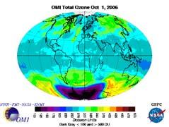 Polar Ozone Loss Severe depletion of