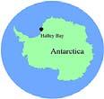 Halley Bay (76 S, 27 W), Antarctica: 1956-1985