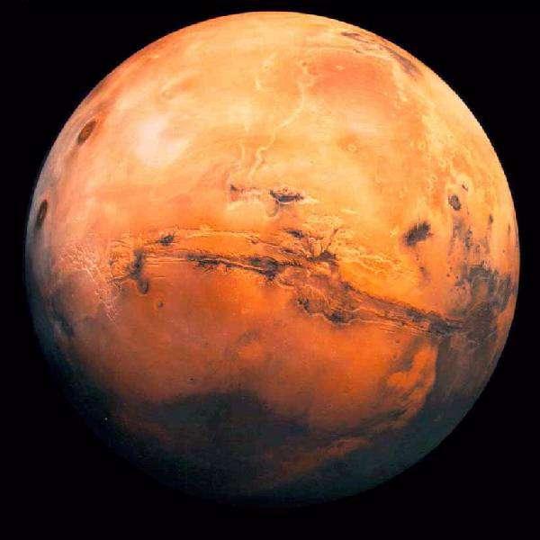 Mars visible from earth without a telescope Mars has a diameter of 6794 km (about ½ of earth s) Mars day is 24 hours,