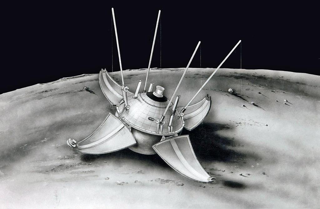 February 1966: First Soft Landing on the Moon Achieved Launched on 31 January 1966, Luna 9 was the first spacecraft to achieve a soft landing on the Moon.