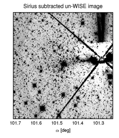 10σ detection, actually also seen in WISE star counts q