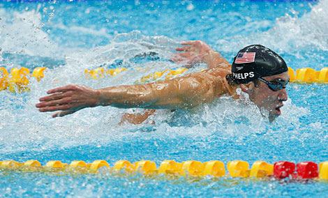 In everyday usage, the words speed and velocity are used interchangeably. However, there is a HUGE difference!!! EXAMPLE During the 2008 Summer Olympics, Michael Phelps swam four 50-m laps in 1.