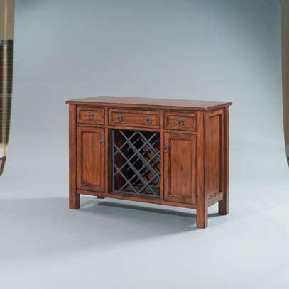 1158 Milner Serving Console, except with solid wood top.