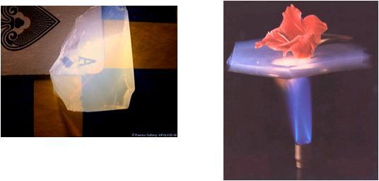 Characteristics of aerogels Porosity: 75-99% Specific surface area: ~ >1,000m 2 /g cf.