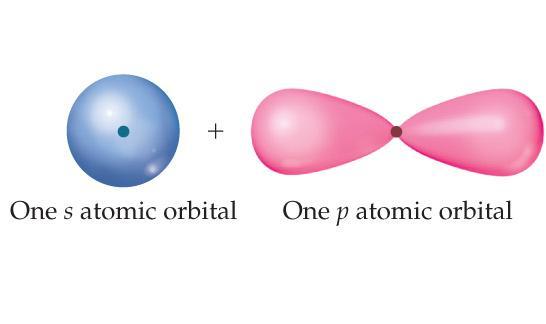 sp Orbitals sp orbitals Formed from an s