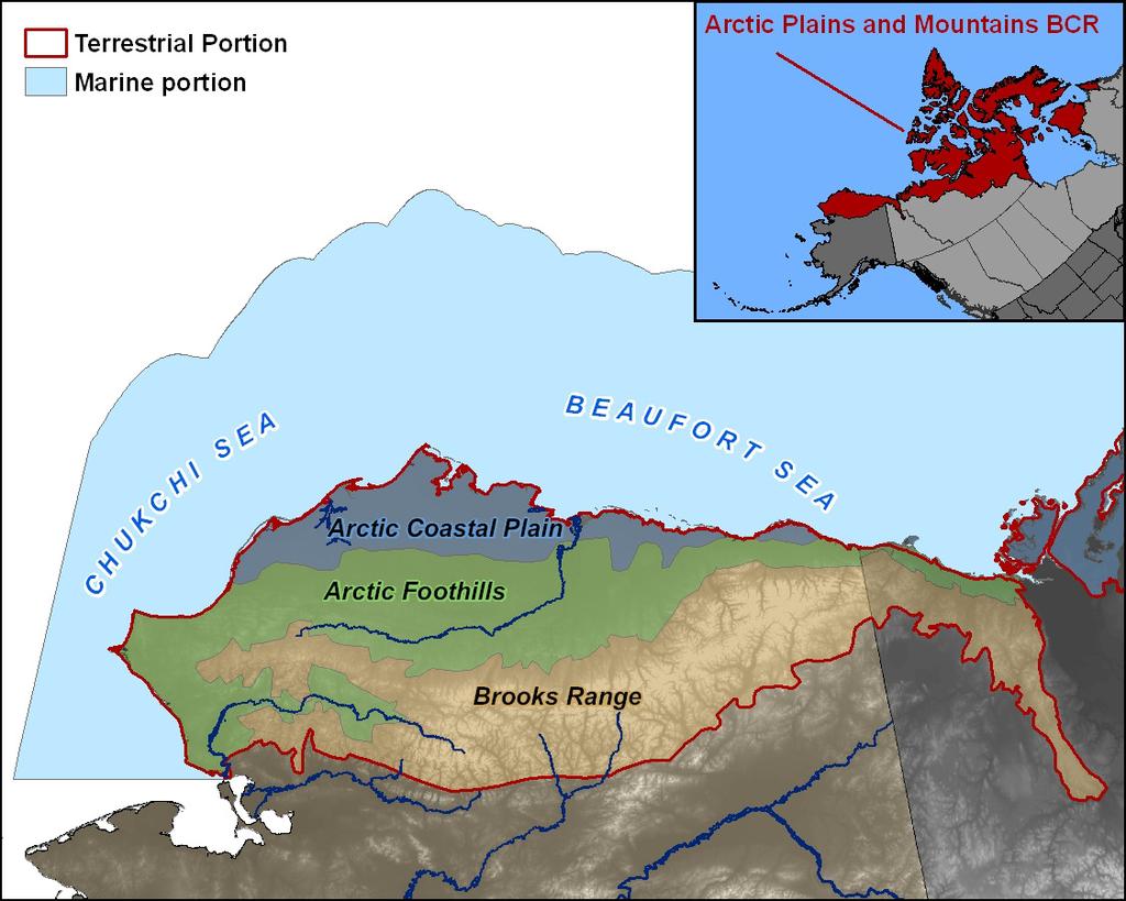 Figure 1. Spatial extent of the Arctic Landscape Conservation Cooperative.