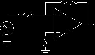 Sketch the output waveform for each circuit.