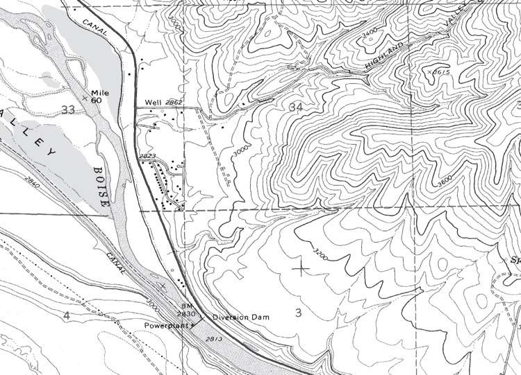 Topographic Maps Topographic maps are different from planimetric maps because they show both the horizontal and vertical (relief) positions of features.