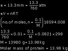 (h) (ii) Molality of solution is the number of moles of solute present in 1 kilogram of solvent.(b) Ans..5 ( a) AB B - + A + 1 0 0 1-α α α α = 5/100 = 0.