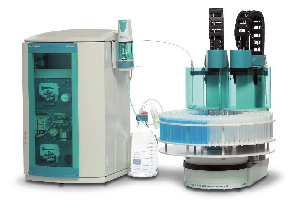 815 Robotic USB Sample Processor XL the biggest Metrohm sample changer The 815 Robotic USB Sample Processor XL is Metrohm s largest and most versatile sample changer for ion chromatography.