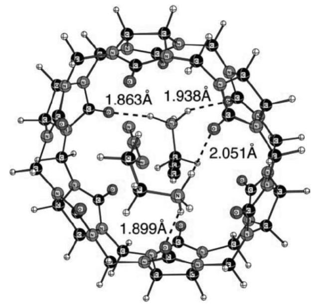 Cavitands and capsules H 3 H 3 3 H 3 H 3 H 3 cucurbit[6]uril (cavity volume 164 A 3 ) H 3 K ass ~1.