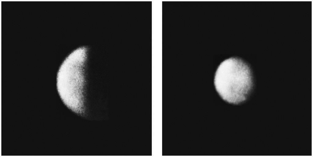 Telescopic observations of Mercury The same Schiaparelli observed Mercury (1880s) Very difficult to observe and detail poor.