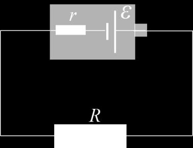 Example 0 n figure above, a battery with an e.m.f. of 2 and an internal resistance of.0 is connected to a 5Ω resistor. Determine a.