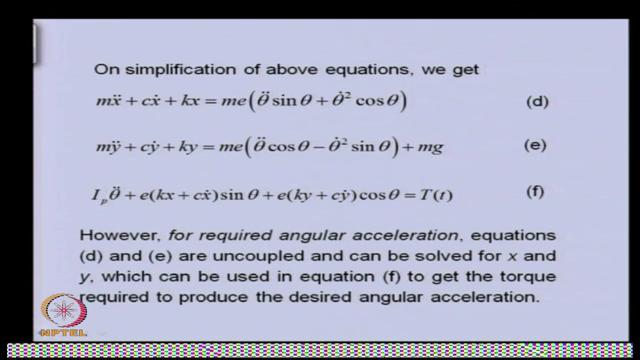 So basically, these are already coupled equations but for special cases, we can de-couple them. So we will see that, how we can able to de-couple.
