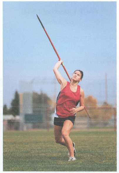 QUESTION 14 A javelin is thrown from a shoulder height of 1.50 m. The initial velocity of the javelin is 25.0ms -1, at an angle of 40.0 above the horizontal.