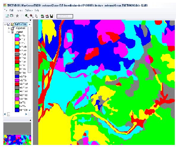 40 Fakeye, Attah Motunrayo et al.: Digital Modeling of Land Use Changes in Some Parts of Eastern Nigeria Fig. 4. Land cover cross map of the area. Table 4. Confusion matrix of the land cover map.