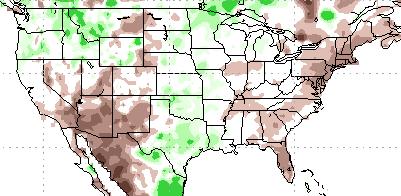 of average precipitation Last 30 Days 30-day (ending 21
