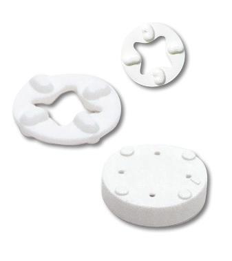 perm-o-pads TO-5 Mounts White or Natural Nylon, per ASTM D4066 PA111, UL Rated 94V-2 500-080 501-075 503-075 A55485 / 02-010N