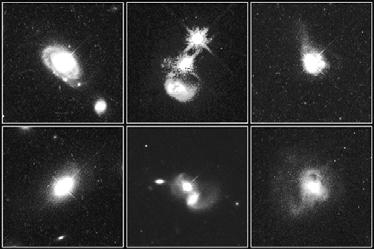 Distant galaxies with active nuclei -