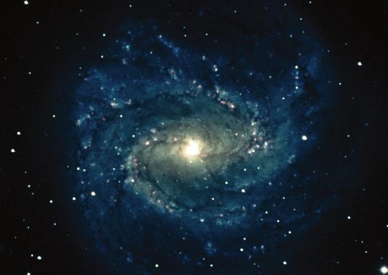 M83 Spiral Galaxy Constellation Hydra the Hundred-Headed Beast Right Ascension Declination Distance Visual Brightness Apparent Dimension 13 : 37.0 (h:m) -29 : 52 (deg:m) 15000 (kly) 7.