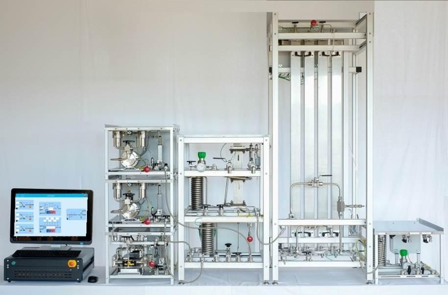 Small, flexible & modular pilot plant Microinnova successfully transferred a highly exothermic batch synthesis reaction to a continuously operated process.