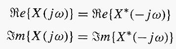 Symmetry Properties of Fourier Transform Pairs Therefore, if x(t) is a real function, x(t)=x*(t), the above property