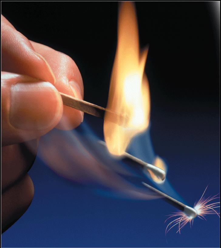 Energy Transformation The process of changing energy from one form to another is energy conversion. The striking of a match is a good example.