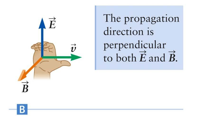the right-hand rule #2 The magnetic field is along the y-direction Because both fields