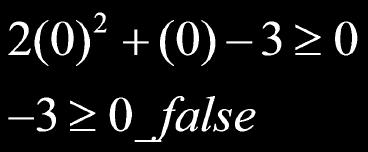 inequality <0 2) Factor 3) Solve 4) Create