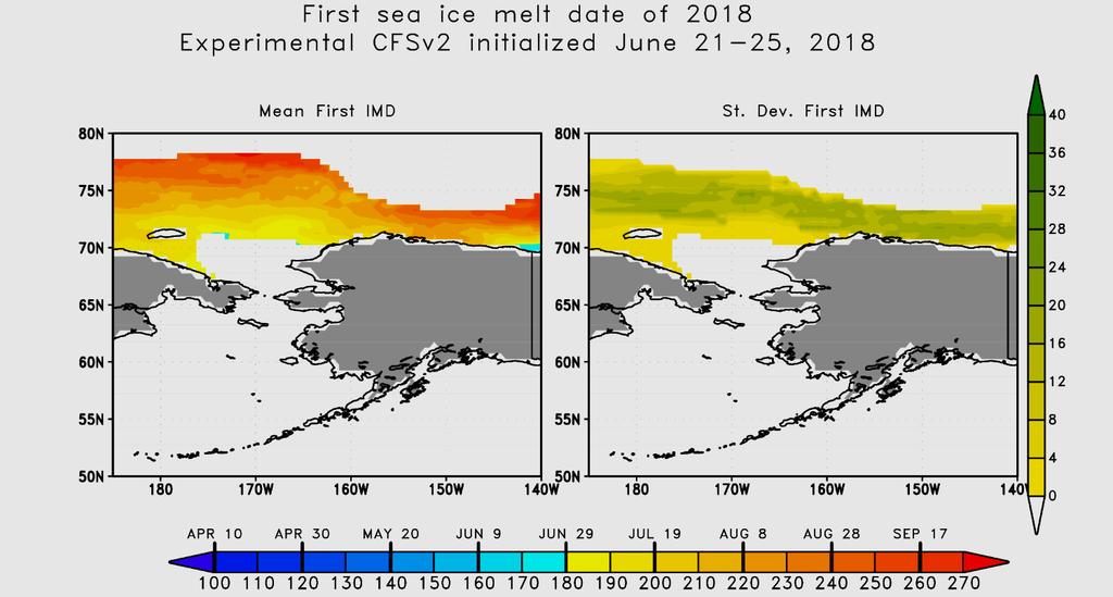 Sea Ice Summer Melt-out