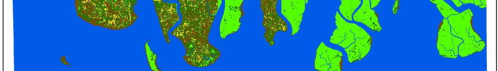land cover changes in the in Hugli estuary, West