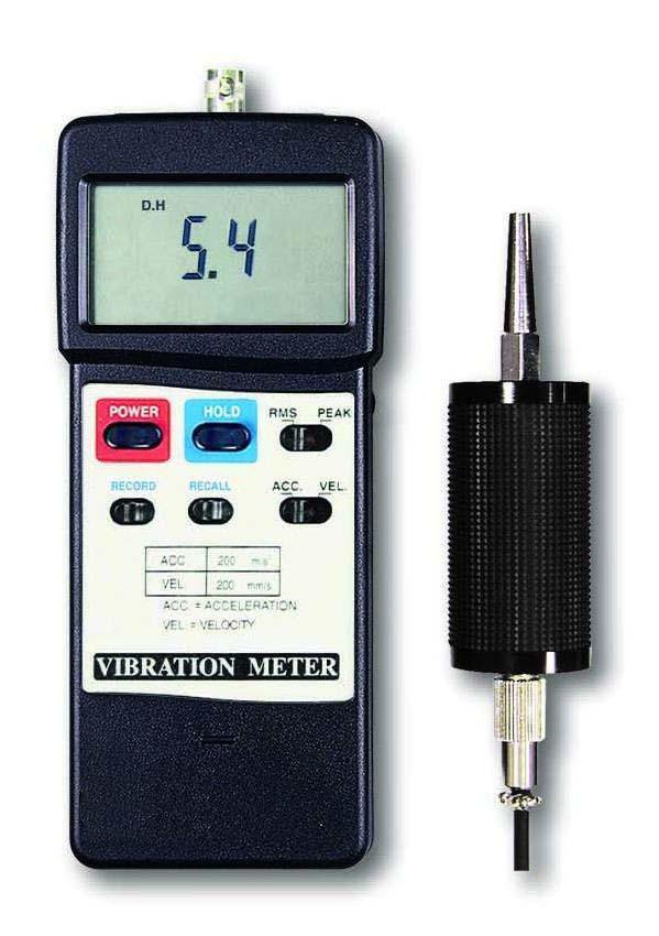 Acceleration, Velocity, Separate probe VIBRATION METER Model : VB-8202 Your purchase of this