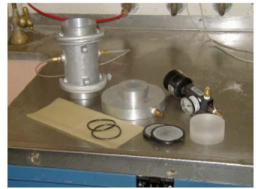 Equipment for Triaxial Test Typical Set-up of Triaxial Test a)base b)removable