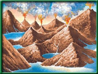 Hypothesis of early Earth Very hot surface from