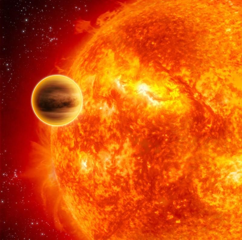 Our Solar System has no hot Jupiters all our gas giants are at 5 A.U. from the Sun or more. Hot Jupiters tend to have elongated elliptical orbits, not nearly circular ones like we see near Earth.