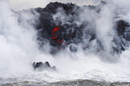 Kilauea volcano that is oozing, spewing and exploding on Hawaii's Big Island has gotten more hazardous in recent days, with rivers of molten rock pouring into the ocean Sunday and flying lava causing