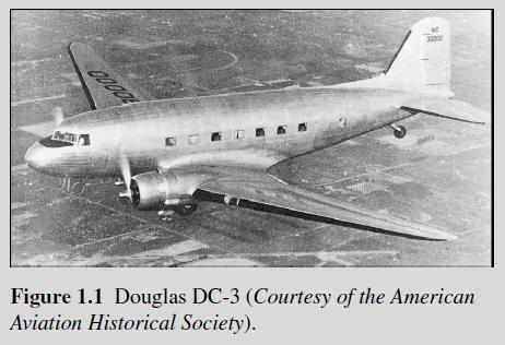 o Preview Douglas DC-3, one of the most famous aircraft of all time, is a low-speed subsonic transport