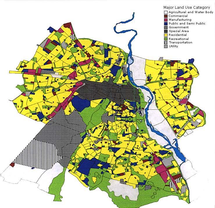 4. Impact of Delhi Master Plan The DELHI MASTERPLAN-1962 was prepared with a perspective of 20 years i.e. upto 1981.