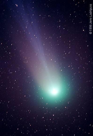 Hale-Bopp, 1997. A long-period comet (0.